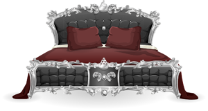 a bed